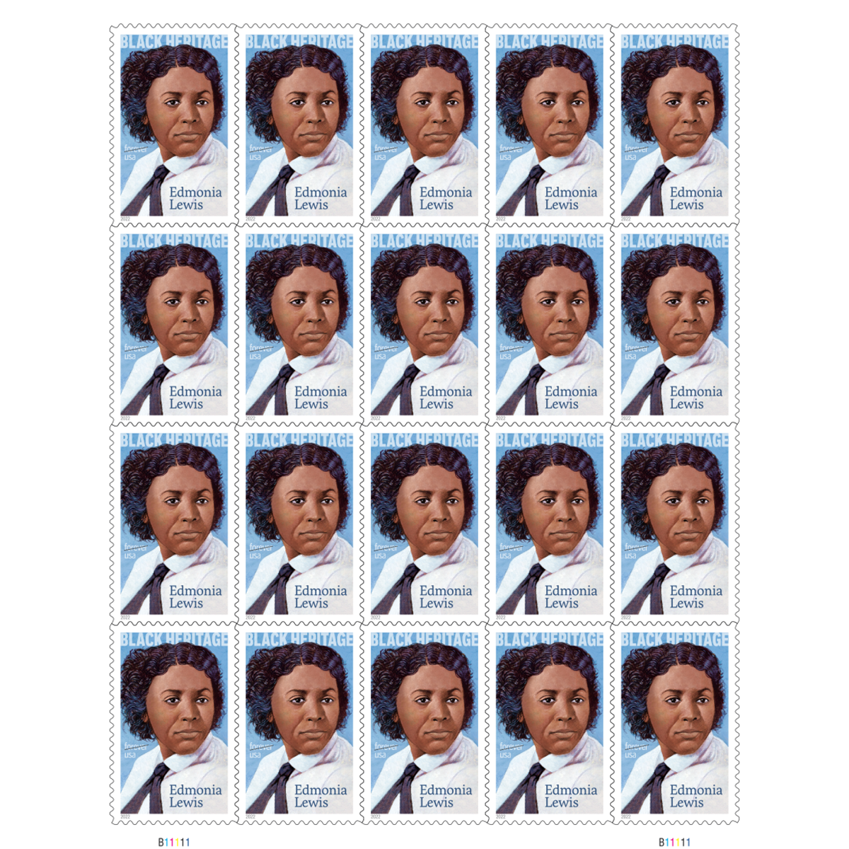 2022 Edmonia Lewis - Black Heritage Stamps 2022 Edmonia Lewis - Black Heritage Stamps - Image 2