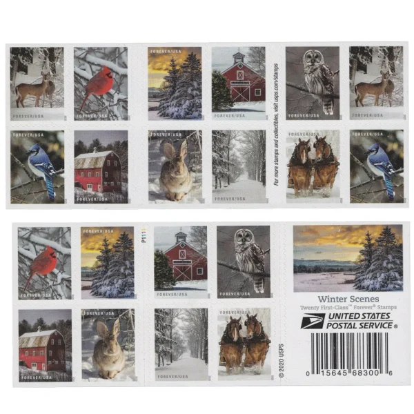 Winter Scenes Stamps Winter Scenes Stamps - Image 2