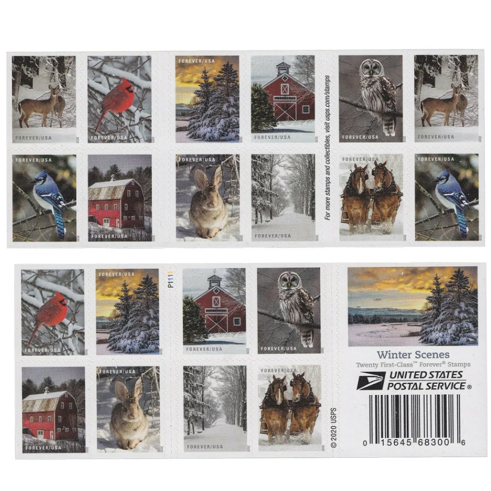 Winter Scenes Stamps Winter Scenes Stamps - Image 2