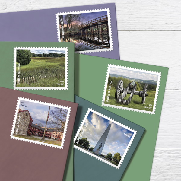 Battlefields of the American Revolution Stamps Battlefields of the American Revolution Stamps - Image 3
