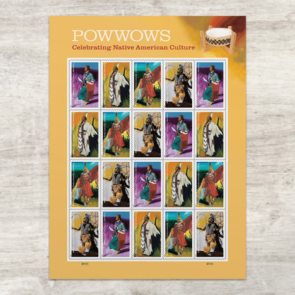Powwows: Celebrating Native American Culture Stamps Powwows: Celebrating Native American Culture Stamps - Image 1