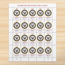 U.S. Navy 250th Stamps