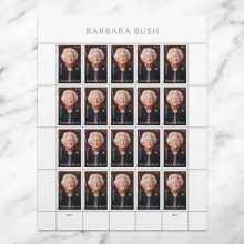Barbara Bush stamp, 2025 Barbara Bush stamp, Barbara Bush Forever stamp, Barbara Bush Commemorative stamp