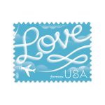 2017 Love Series: Airplane Skywriting Love Stamps