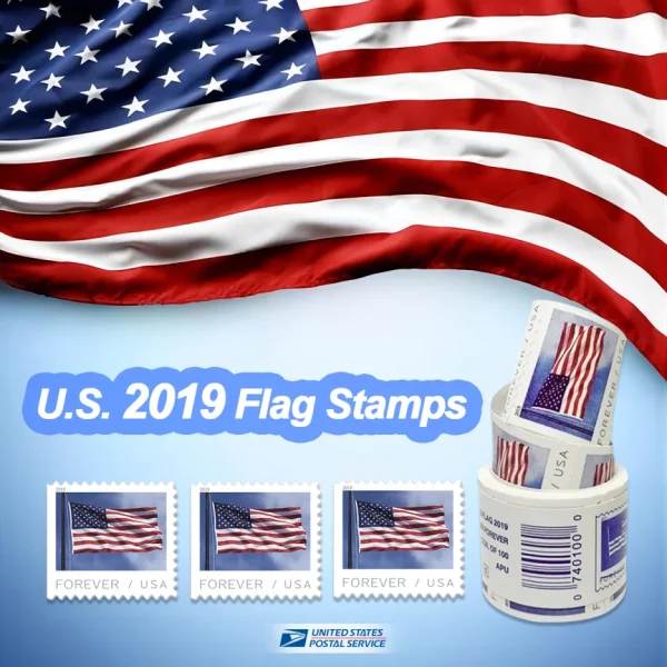 U.S. Flag 2019 Stamps U.S. Flag 2019 Stamps - Image 1