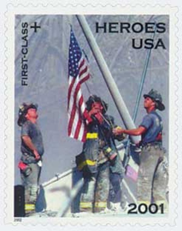Heroes of 2001 Semipostal Stamps Heroes of 2001 Semipostal Stamps - Image 2