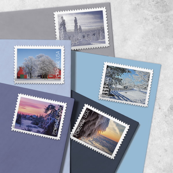 2025 Winter Landscapes Stamps 2025 Winter Landscapes Stamps - Image 2