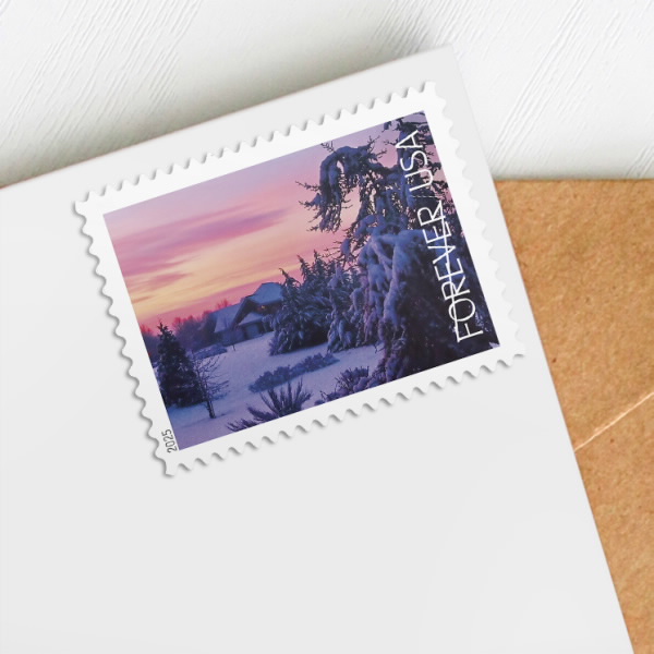 2025 Winter Landscapes Stamps 2025 Winter Landscapes Stamps - Image 3