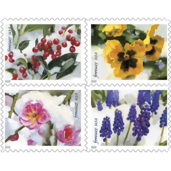 Snowy Beauty Stamps Snowy Beauty Stamps - Image 1