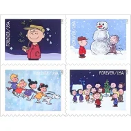 A Charlie Brown Christmas stamps