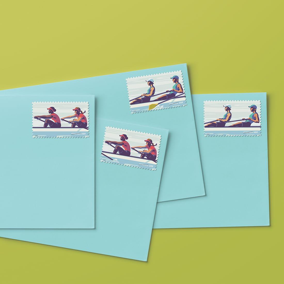 2022 Women's Rowing Stamps 2022 Women's Rowing Stamps - Image 3