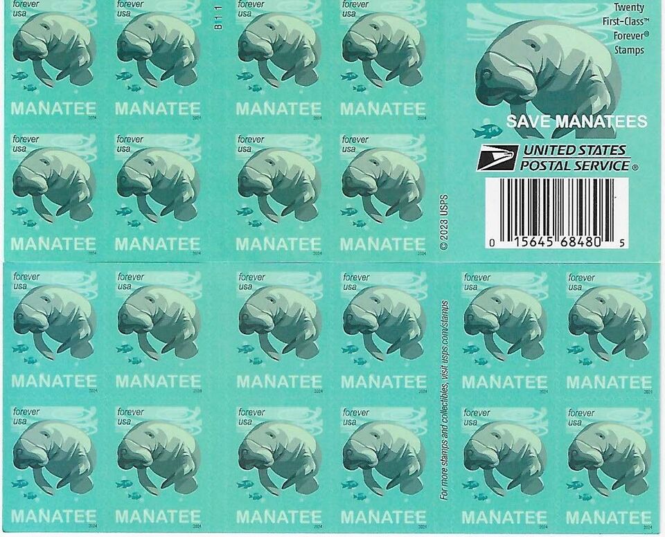 Save Manatees Stamps Save Manatees Stamps - Image 2