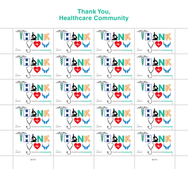 Thank You, Healthcare Community 2024 Stamps Thank You, Healthcare Community 2024 Stamps - Image 2