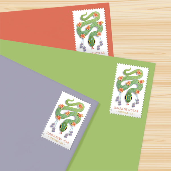 Lunar New Year - Year of the Snake Stamps Lunar New Year - Year of the Snake Stamps - Image 4