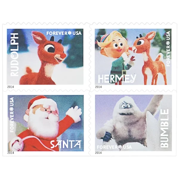 Rudolph the Red-Nosed Reindeer Stamps - Image 1