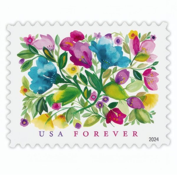 2024 Celebration Blooms Stamps - Image 1
