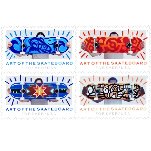 Art of the Skateboard Stamps Art of the Skateboard Stamps - Image 1