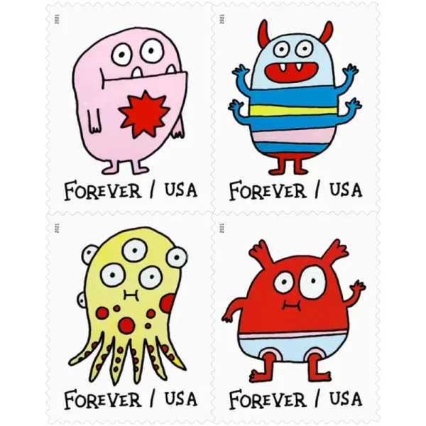 Message Monsters Stamps Message Monsters Stamps - Image 1