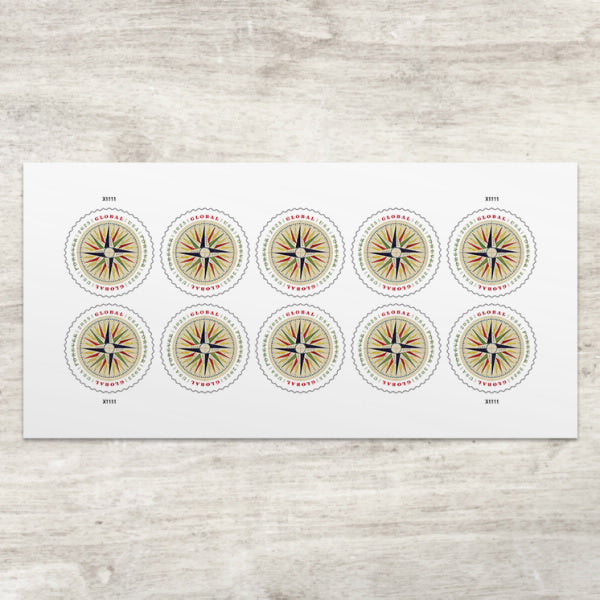 Global: 1794 Compass Rose Stamps Global: 1794 Compass Rose Stamps - Image 2