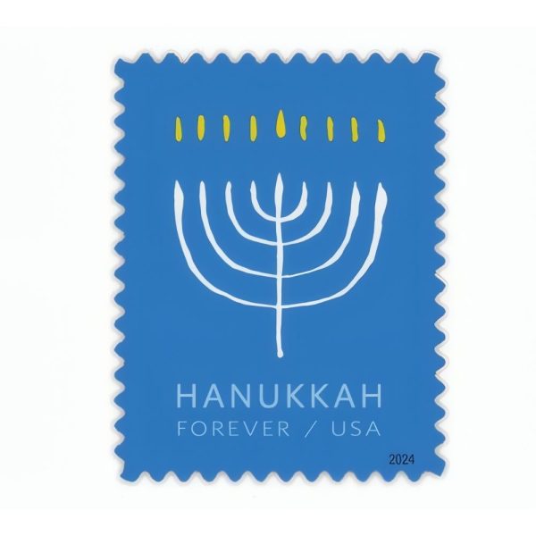 Hanukkah 2024 Stamps Hanukkah 2024 Stamps - Image 1