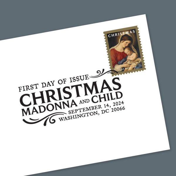 Christmas Madonna and Child Stamps Christmas Madonna and Child Stamps - Image 4