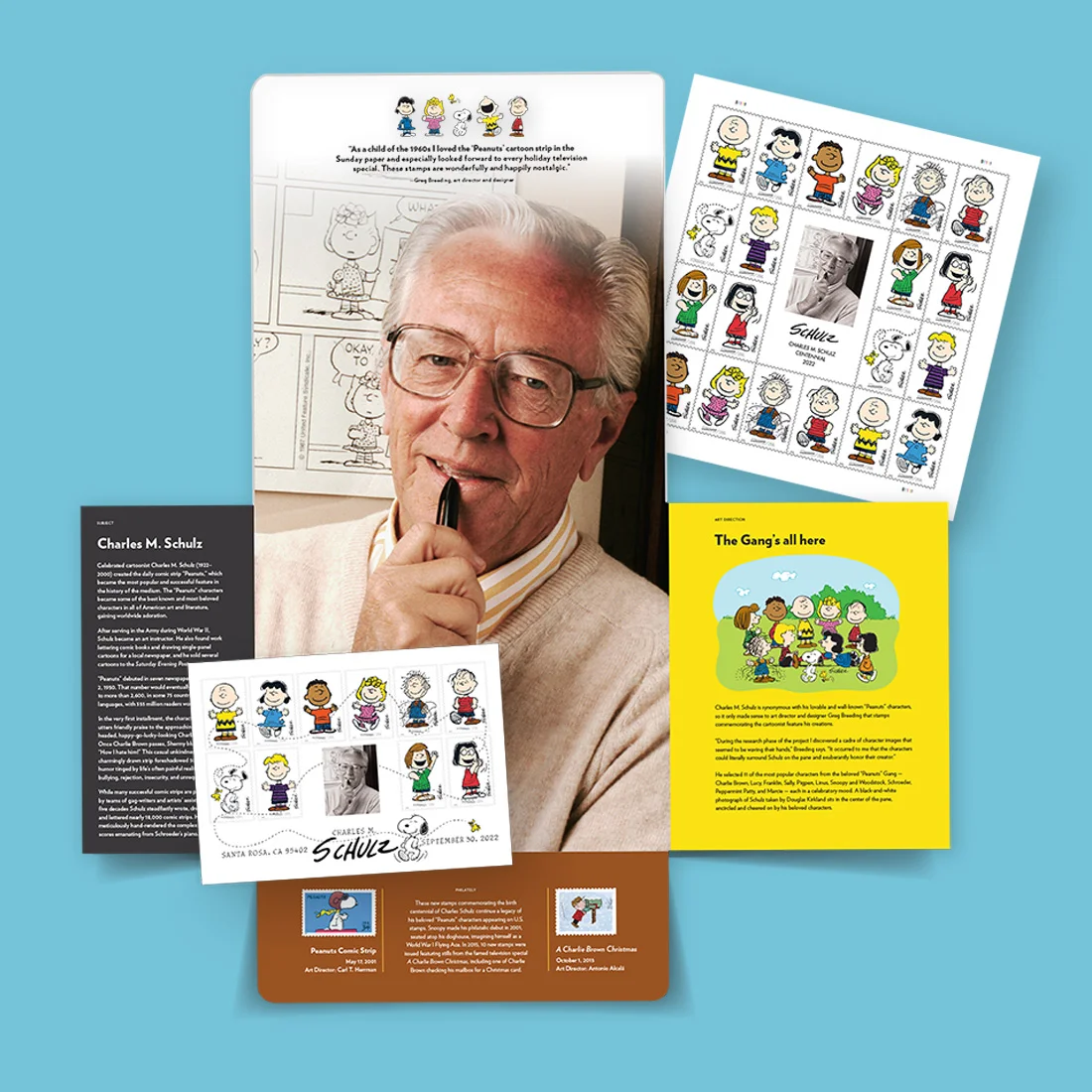 Charles M. Schulz Stamps Charles M. Schulz Stamps - Image 3