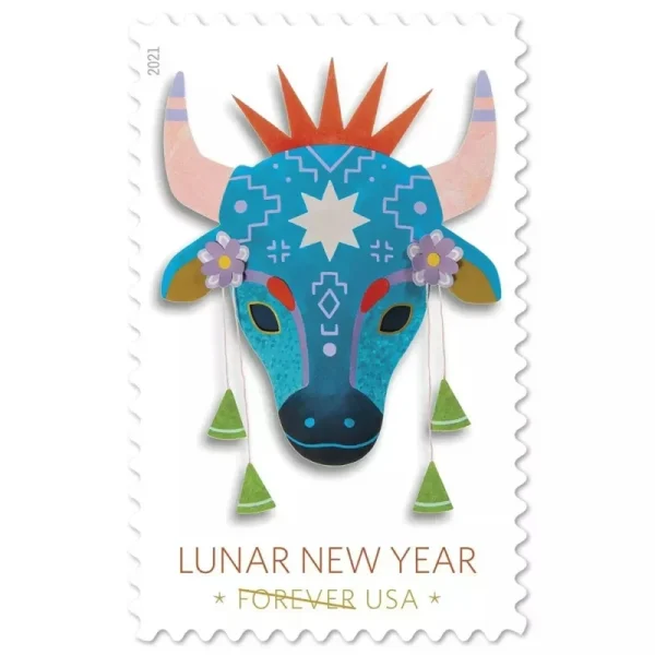 2021 Lunar New Year: Year Of The Ox stamps 2021 Lunar New Year: Year Of The Ox stamps - Image 1