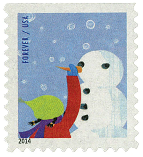 2014 Winter Fun Stamps 2014 Winter Fun Stamps - Image 1