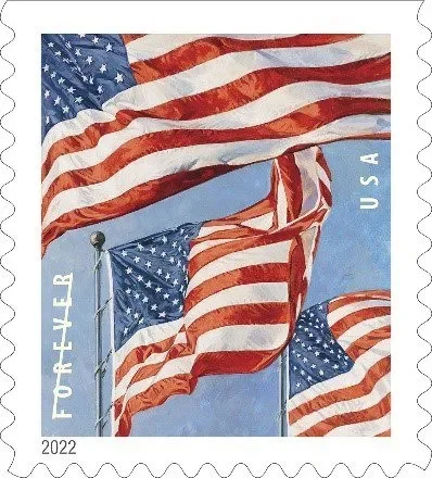 U.S. Flags 2022 Stamps_Books U.S. Flags 2022 Stamps_Books - Image 1