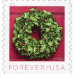 Holiday Wreaths Stamps