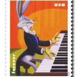 Bugs Bunny Rabbit stamps