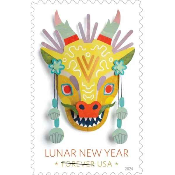 Lunar New Year: Year of the Dragon Stamps Lunar New Year: Year of the Dragon Stamps - Image 1