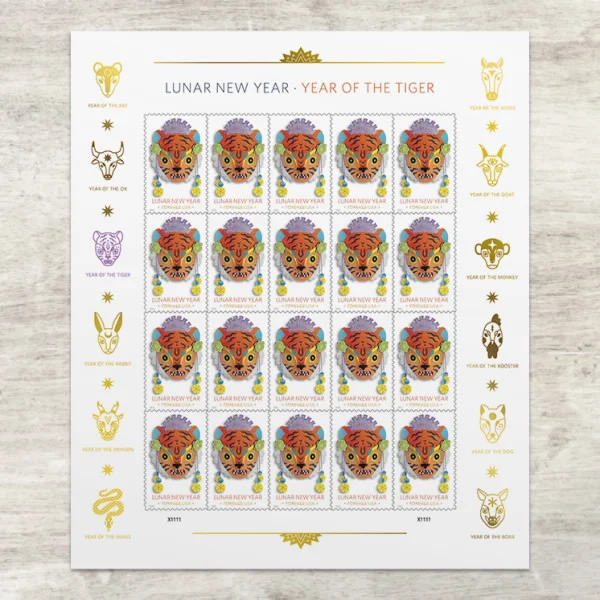 Lunar New Year: Year of the Tiger Stamps Lunar New Year: Year of the Tiger Stamps - Image 2