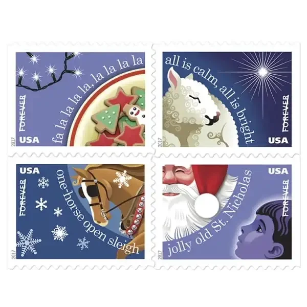 Christmas Carols Stamps Christmas Carols Stamps - Image 1