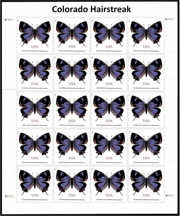 Colorado Hairstreak Stamps Colorado Hairstreak Stamps - Image 2