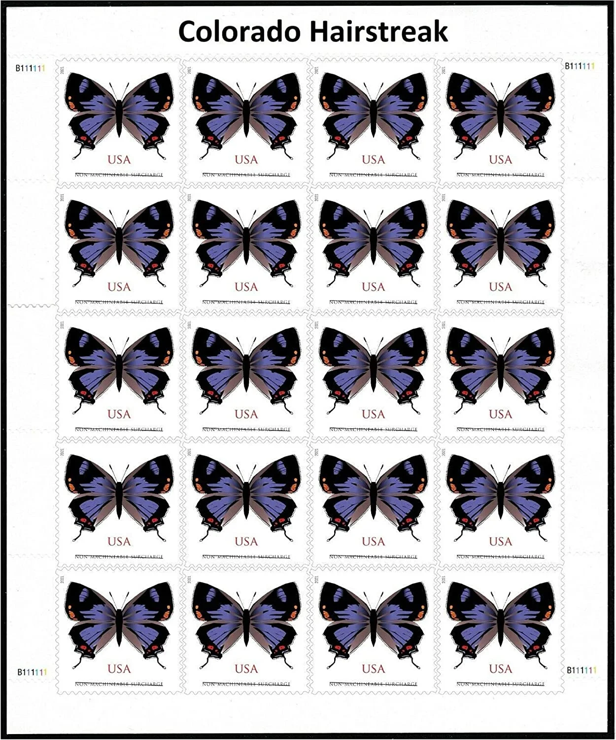 Colorado Hairstreak Stamps Colorado Hairstreak Stamps - Image 2