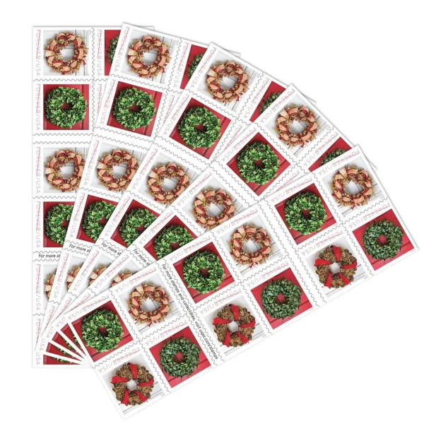 Holiday Wreaths Stamps Holiday Wreaths Stamps - Image 4