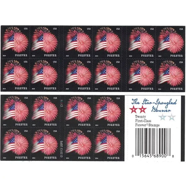 Star Spangled Banner 2014 Stamps Star Spangled Banner 2014 Stamps - Image 2