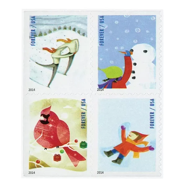 2014 Winter Fun Stamps 2014 Winter Fun Stamps - Image 2