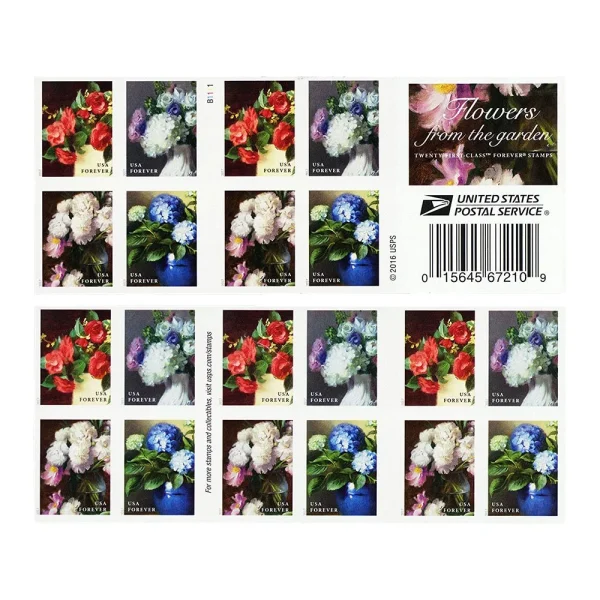 Flowers from the Garden Stamps Flowers from the Garden Stamps - Image 2