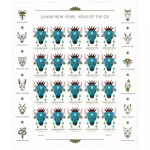 2021 Lunar New Year: Year Of The Ox stamps - Image 2