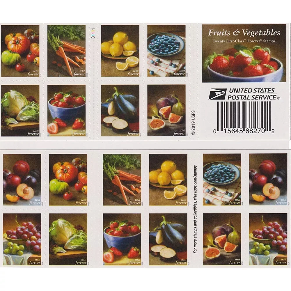 Fruits & Vegetables Stamps Fruits & Vegetables Stamps - Image 3