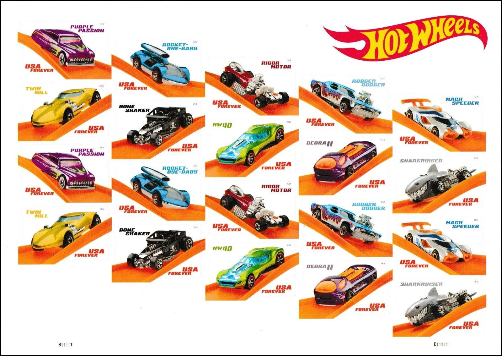 Hot Wheels Stamps Hot Wheels Stamps - Image 3