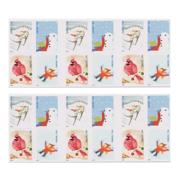 2014 Winter Fun Stamps 2014 Winter Fun Stamps - Image 3