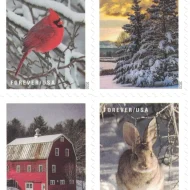 Winter Scenes Stamps