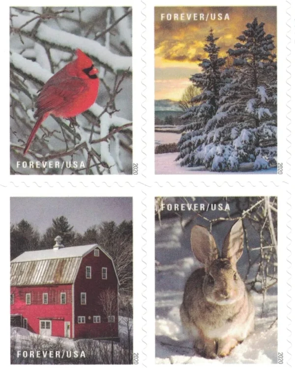 Winter Scenes Stamps Winter Scenes Stamps - Image 1