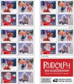 Rudolph the Red-Nosed Reindeer Stamps - Image 3