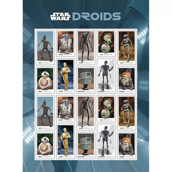 Star Wars Droids Stamps - Image 4