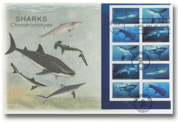 SHARKS 2017 Stamps SHARKS 2017 Stamps - Image 3