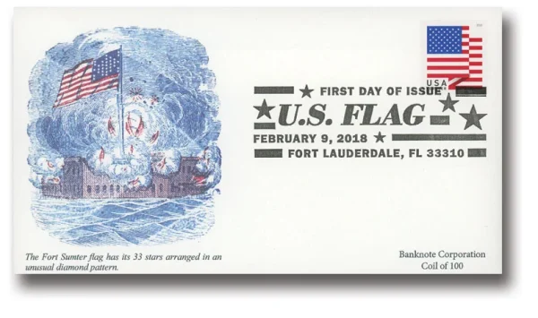 U.S. Flag 2018 Stamps U.S. Flag 2018 Stamps - Image 3